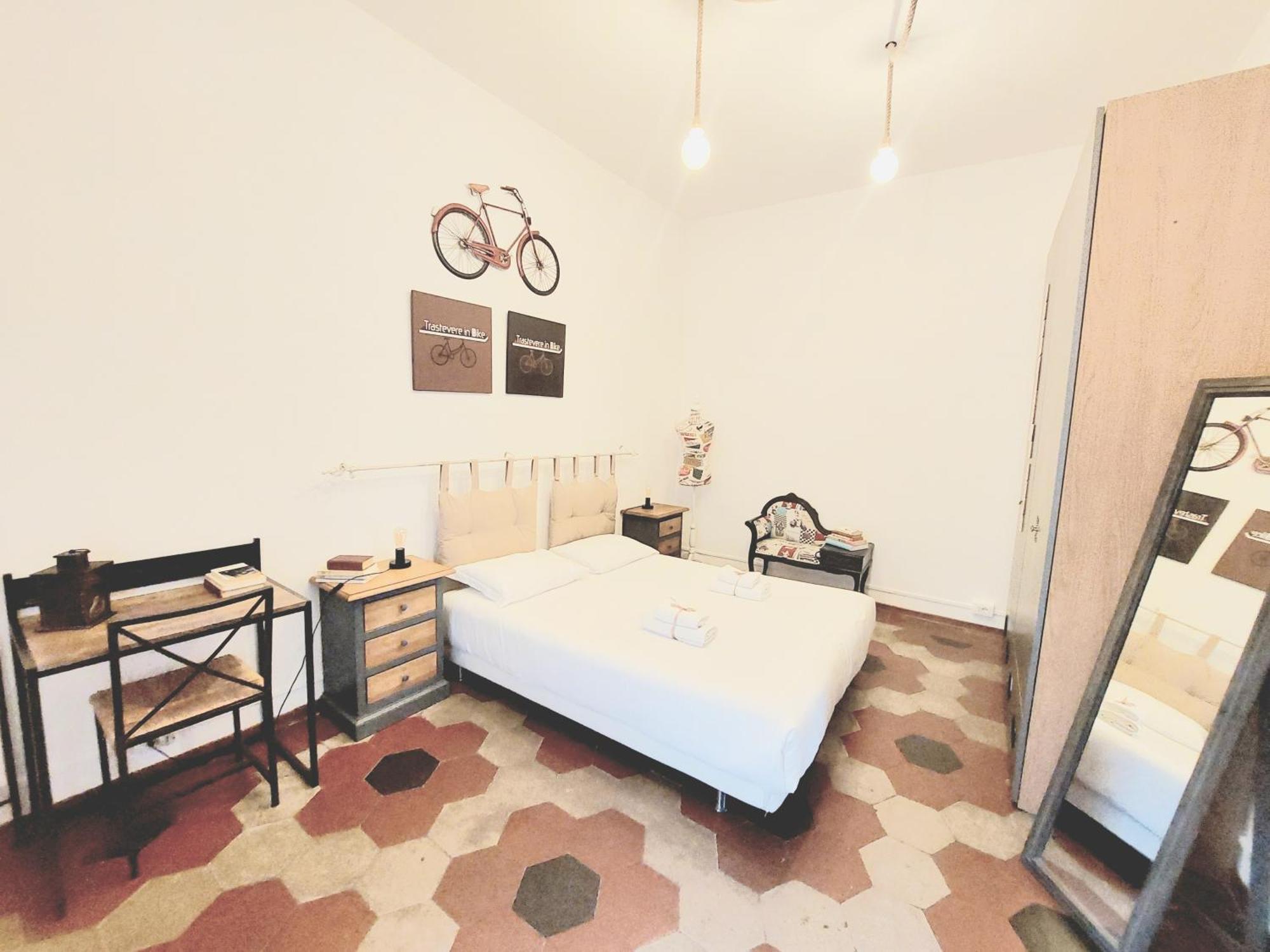 Trastevere In Bike - Con Wi-fi E Ac Apartment Rom